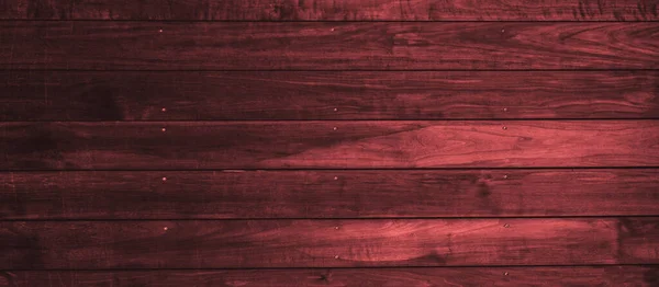 Rotes Holzparkett Nägel Den Brettern Hintergrundfläche — Stockfoto