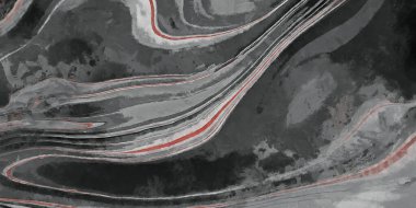 Gri arkaplanda kırmızı çizgiler var. Soyut arkaplan