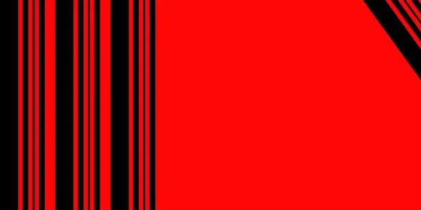 Schwarze Linien Auf Rotem Hintergrund — Stockfoto