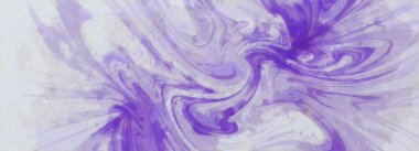 Beyaz arka planda mor spiral. Geniş panoramik görüş. Sanatsal çalışma
