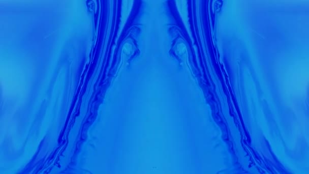 Fluido Azul Abstrato Movimento — Vídeo de Stock