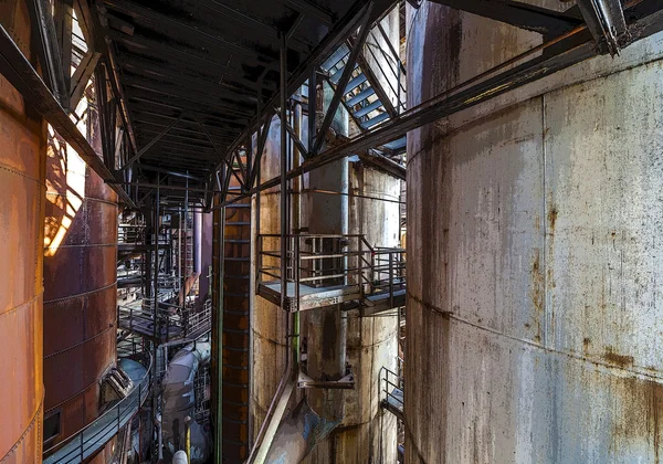 Dentro de la antigua fábrica —  Fotos de Stock