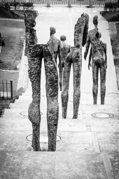 Çek Cumhuriyeti Prag Daki Komünizm Kurbanları Anıtı — Stok fotoğraf