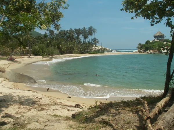 Playa de Tayrona Bay — Foto de Stock