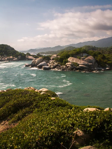 Tayrona Vista larga — Foto de Stock