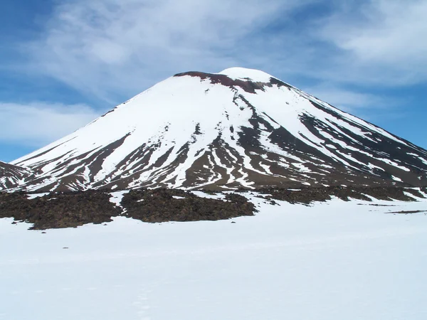 末日火山火山口 — 图库照片