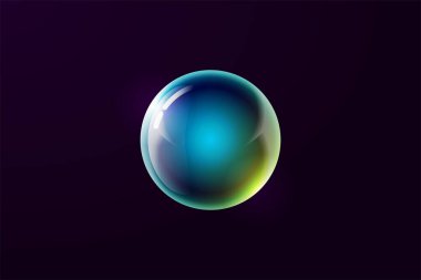 Sihirli top arkaplan vektörü