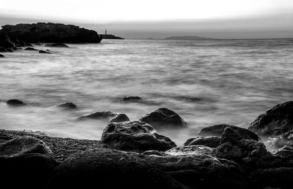 Atardecer en el mar — Foto de Stock