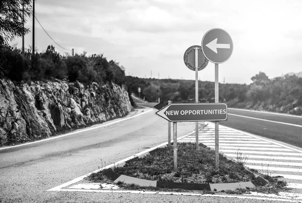 モチベーション道路標識 — ストック写真