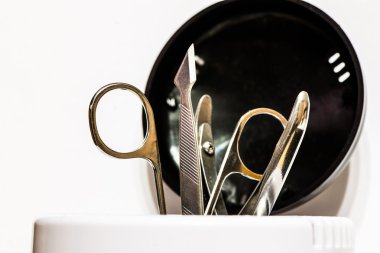 İzole Sterilizatör manikür aksesuarları
