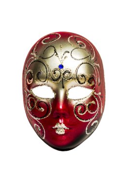 Carnival mask isolated