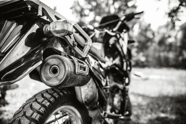 Motorrad im Freien — Stockfoto