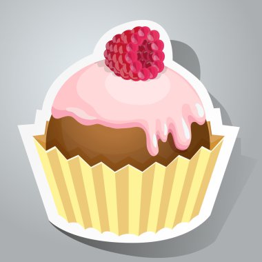 Kek ile tatlı etiket