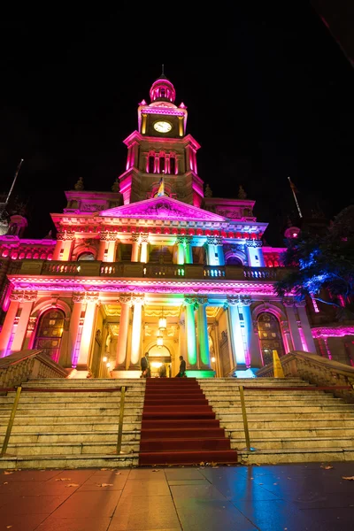 Sydney Australia June 2016 Sydney Vivid Festival Anual Luz Música — Foto de Stock