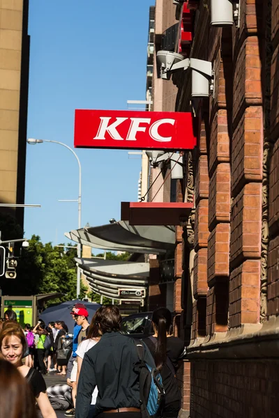 Georges Street, Sydney KFC restoranı — Stok fotoğraf