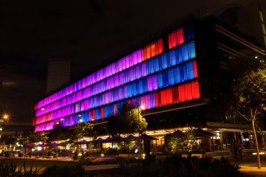 Darling Harbour içinde parlak ekran