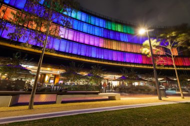 Darling Harbour içinde parlak ekran