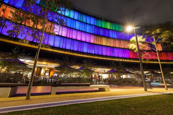 Luminous Display in Darling Harbour — Stock Photo, Image