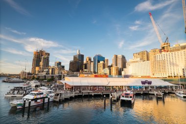 Gün zaman Darling Harbour.