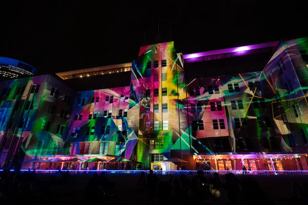 Sydney contemporary museum of Arts on Vivid festival 2015 — Stock Photo, Image