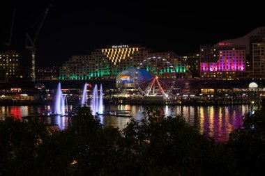 Darling Limanı - canlı Sydney Festivali.