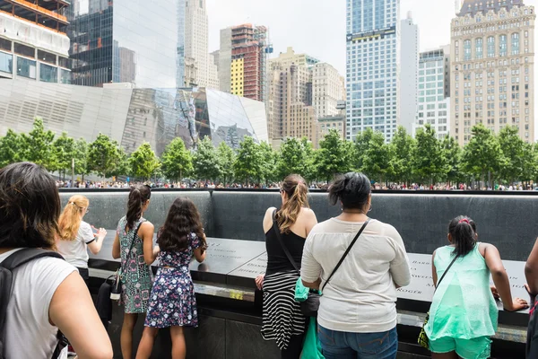 Ground Zero memorial — Stockfoto