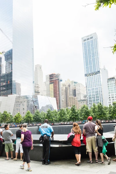 Ground Zero memorial — Stockfoto