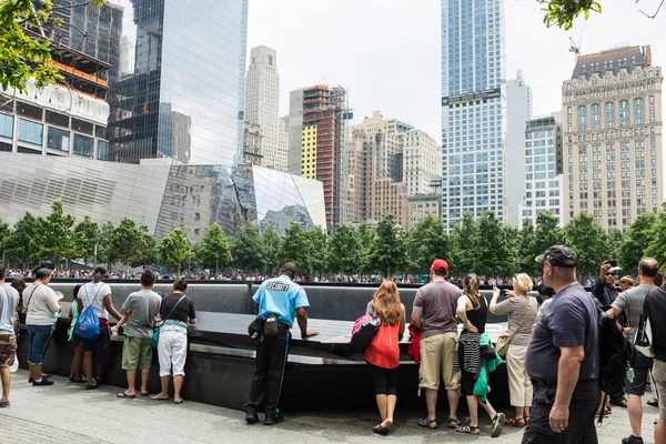 Ground Zero memorial — Stockfoto