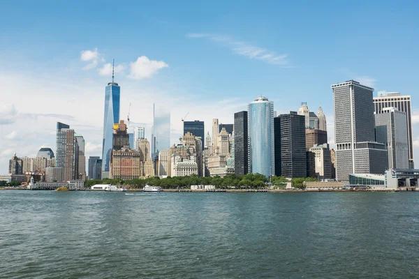 Manhattan szigetén, New York city — Stock Fotó