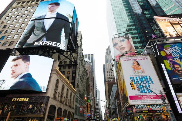 Times Square na hora do dia — Fotografia de Stock