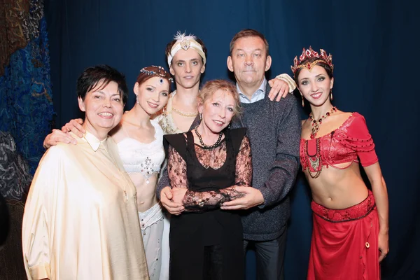 Chernomurov Irina, Natalia Somova, Sergei Polunin, balet Natalia Makarovová, Vladimir urin, Erica Mikirtychev — Stock fotografie