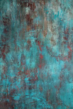 Turkuaz boya boyalı duvarlar