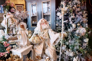 Noel Baba 'lı Noel ağacı