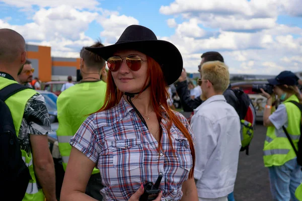 Moskau Russland 2021 Rdrc Racepark Bykovo Fanden Die Jährlichen Drag — Stockfoto