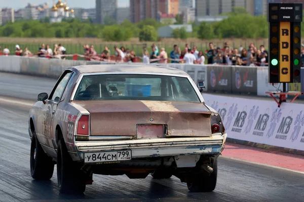 Moskau Russland 2021 Rdrc Racepark Bykovo Fanden Die Jährlichen Drag — Stockfoto