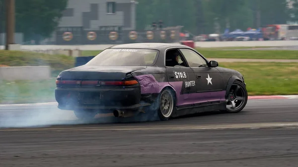 Moscow Russia 2021 Festival Drift Expo Track Mode Adm Raceway — Stock Photo, Image