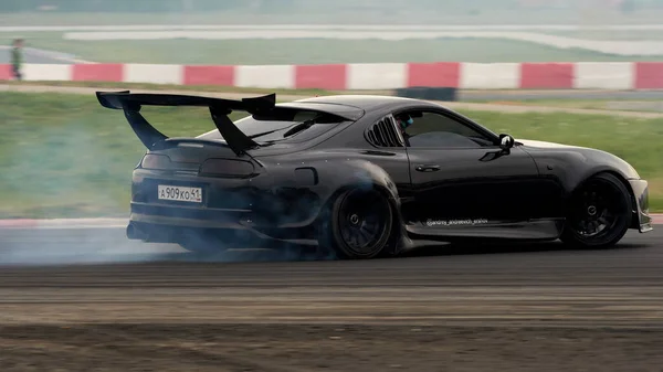 Moscow Russia 2021 Festival Drift Expo Track Mode Adm Raceway — Stock Photo, Image