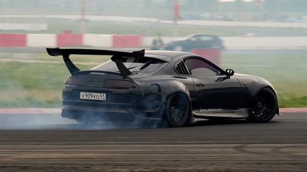 Μόσχα Ρωσία 2021 Φεστιβάλ Drift Expo Track Mode Στον Αγώνα — Φωτογραφία Αρχείου