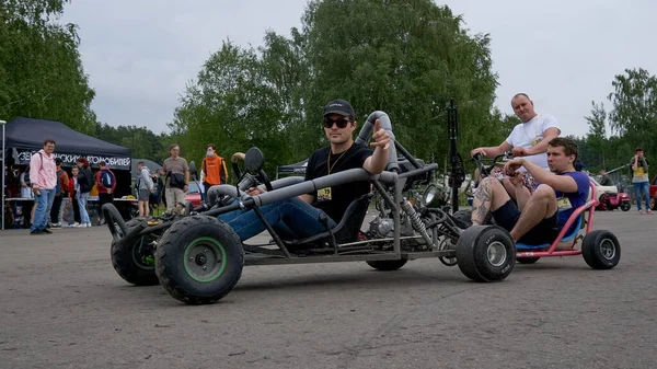 Moscú Rusia 2021 Festival Drift Expo Track Mode Adm Raceway — Foto de Stock