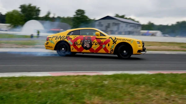 Moscow Russia 2021 Festival Drift Expo Track Mode Adm Raceway — Stock Photo, Image