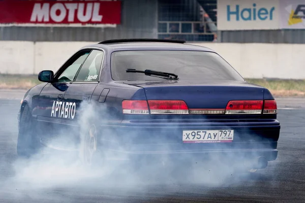 Moscow Russia 2021 Festival Drift Expo Track Mode Adm Raceway — Stock Photo, Image