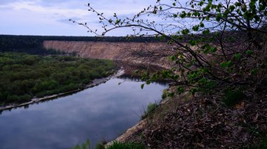 Voronezh bölgesindeki Krivogorie manzarası