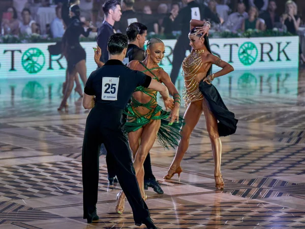 Μόσχα Ρωσία 2021 Παγκόσμιο Κύπελλο Χορού Λατινικής Αμερικής — Φωτογραφία Αρχείου