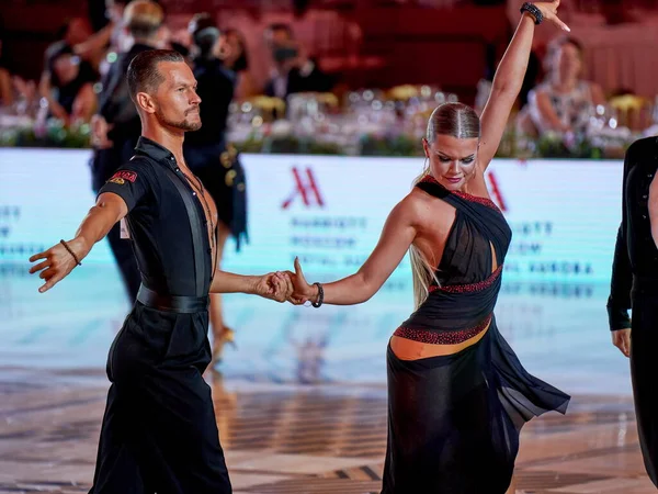 Mosca Russia 2021 Coppa Del Mondo Danza Latinoamericana — Foto Stock