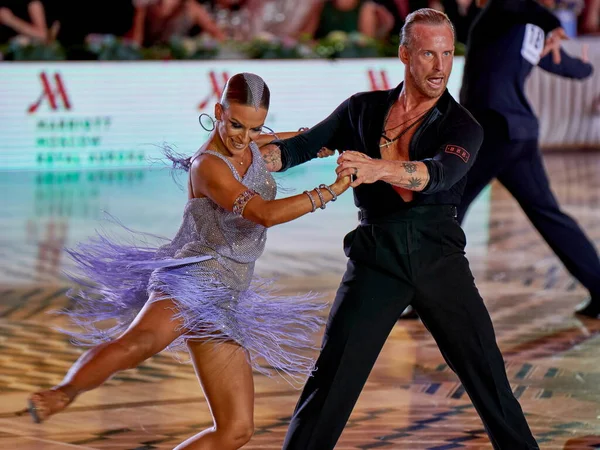 Moscou Russie 2021 Coupe Monde Danse Latino Américaine — Photo