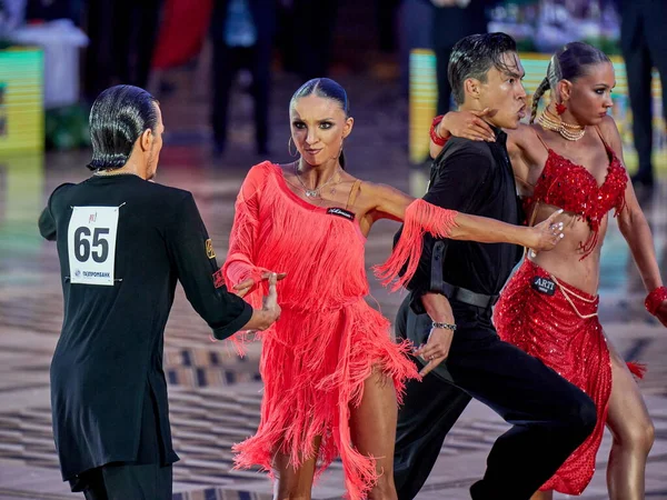 Mosca Russia 2021 Coppa Del Mondo Danza Latinoamericana — Foto Stock