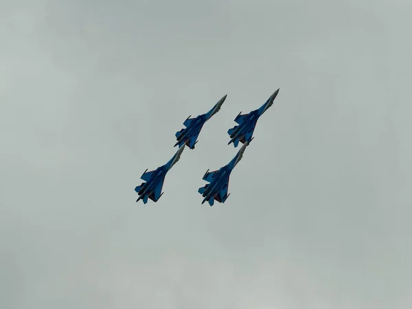 Zhukovsky Moscow Region Russia 2021 Performance Aerobatic Teams Maks — ストック写真