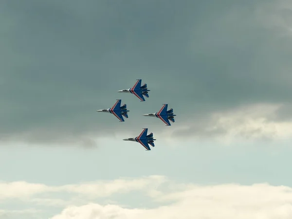 Zhukovsky Moscow Region Russia 2021 Performance Aerobatic Teams Maks — ストック写真