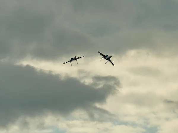 Zhukovsky Moscow Region Russia 2021 Performance Aerobatic Teams Maks — ストック写真