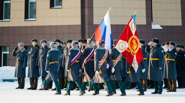 Москва Росія 2018 Командир Російської Національної Гвардії Генерал Ігор Гольловієв — стокове фото